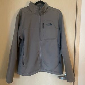 TNF THE NORTH FACE Soft Shell Jacket in Taupe